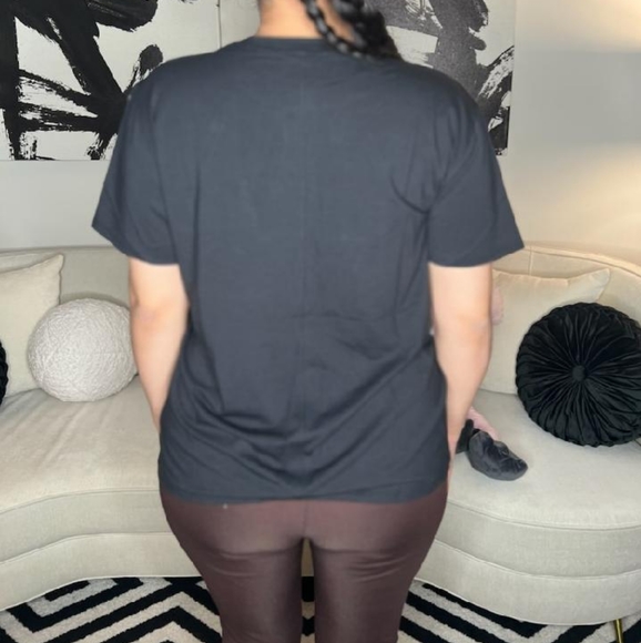 NWT Boyfriend tee black - Picture 3 of 3